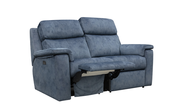 Thornbury Small Double Power Recliner Sofa with Headrest and Lumbar